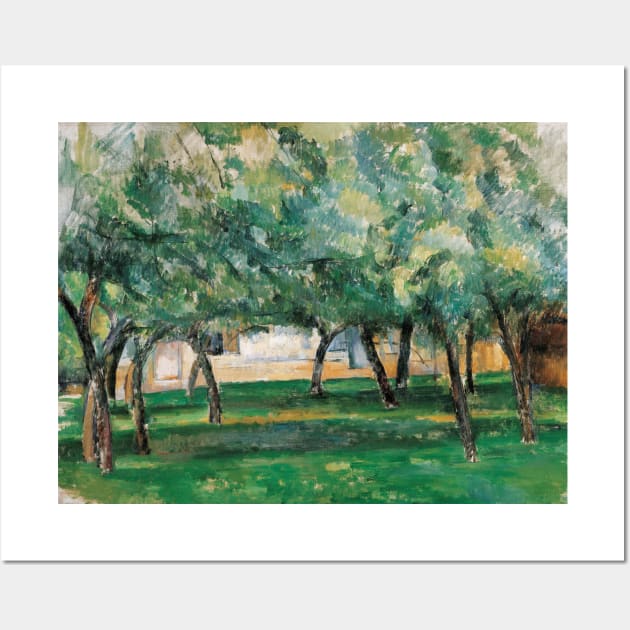 Farm in Normandy by Paul Cezanne Wall Art by Classic Art Stall